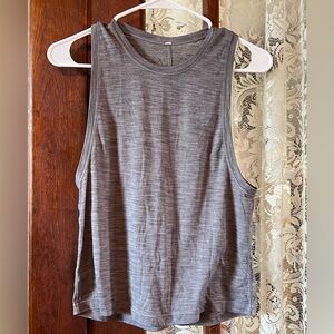 Lululemon Grey Waist-Length Muscle Tank